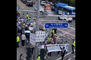 ببینید | راهپیمایی در حمایت از غزه این بار در کره جنوبی