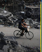 تصاویر | زندگی در ویرانی‌های رفح پس از بمباران صهیونیست‌ها
