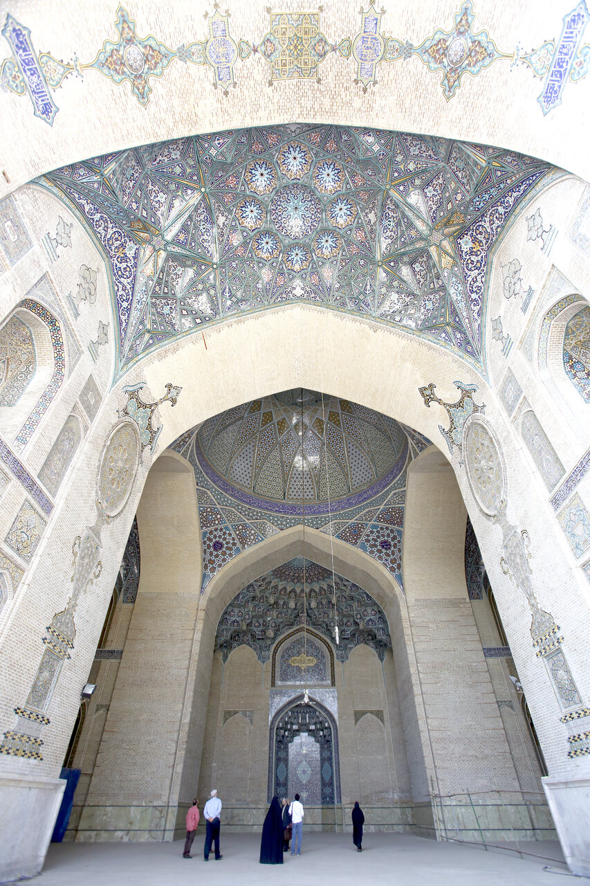 شکوه معماری با قرینه‌ای بی‌پایان در مسجد سپهسالار | چهار ستونی که باقیات‌الصالحات شد
