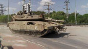 ببینید | ورود تانک‌های اسرائیل به جنوب شهر غزه