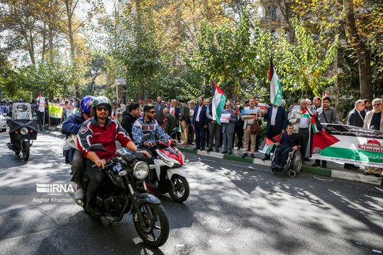 تجمع اساتید دانشگاه‌های تهران مقابل دفتر سازمان ملل