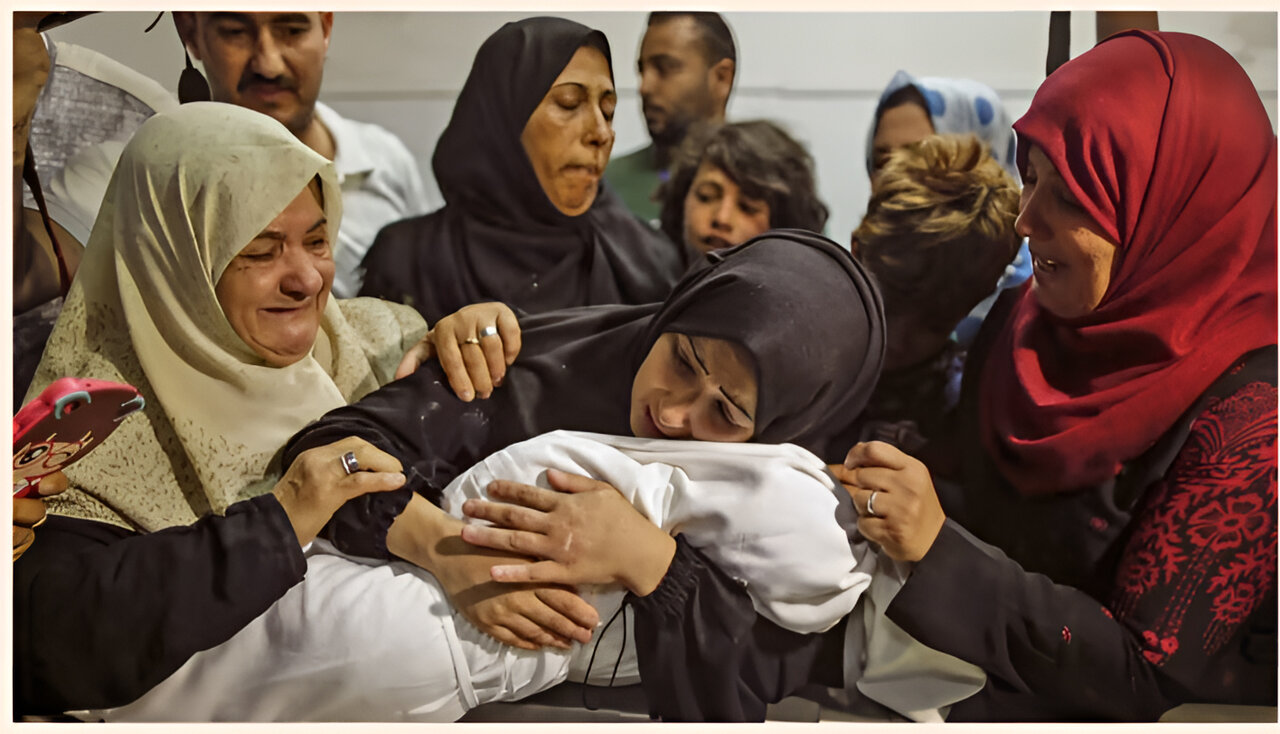 او یک مادر است |چشمان همیشه بیدار مادران غزه