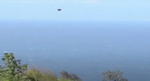 تصاویر | مشاهده بشقابپرنده در هاوایی | رعب و وحشت حاضران!