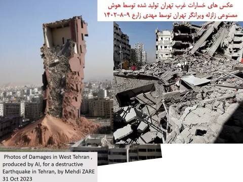 زلزله 7 ریشتری در تهران