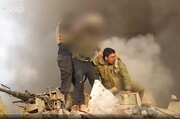 تصاویر لحظه ترور ۳ مبارز فلسطینی در حمله پهپادی ارتش رژیم صهیونیستی