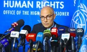کمیسر عالی حقوق بشر: کارمندان دفتر کمیساریا در غزه بین مرگ و زندگی دست و پا می‌زنند ؛ به غزه می‌روم