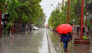 ۲ موج بارشی پی‌درپی در راه ایران |  این مناطق بارانی می‌شوند | شدت بارش‌های امروز در ۳ استان