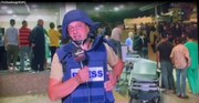 اقدام عجیب خبرنگار فلسطینی در برنامه زنده پس از جان باختن همکارش در بمباران اسرائیل