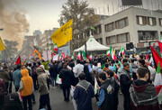 تصاویر | بازداشت نتانیاهو در تهران | پرچم رژیم اسراییل منفجر می‌شود