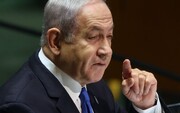 اعتراض خانواده‌های اسرای اسرائیلی در سخنرانی نتانیاهو | واکنش نخست وزیر صهیونیست | فیلم