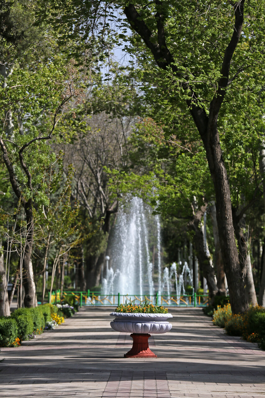 بوستانی که گورستان بود