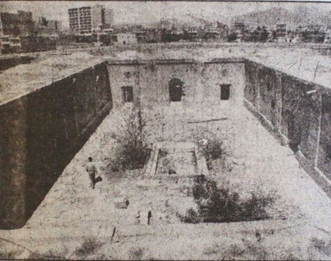 سبزی فروشی در انبار مهمات