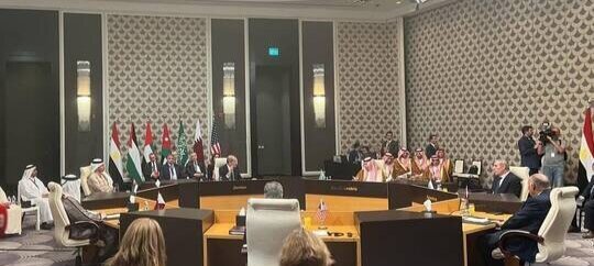 نشست مشترك وزرای خارجه عرب و آمریکا