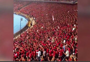 ببینید |‌ سردادن شعار در ورزشگاه الاهلی مصر برای آزادی فلسطین