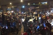 ببینید | واکنش مردم بیروت در شب سخنرانی سیدحسن نصرالله