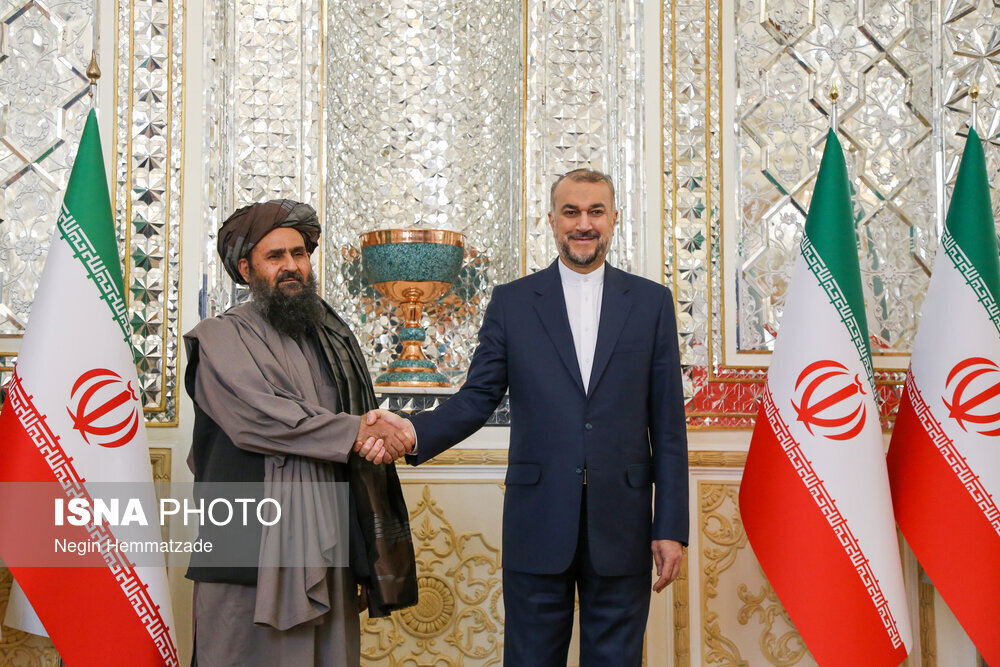 عکسی که ثابت می کند ایران طالبان را به رسمیت نمی شناسد