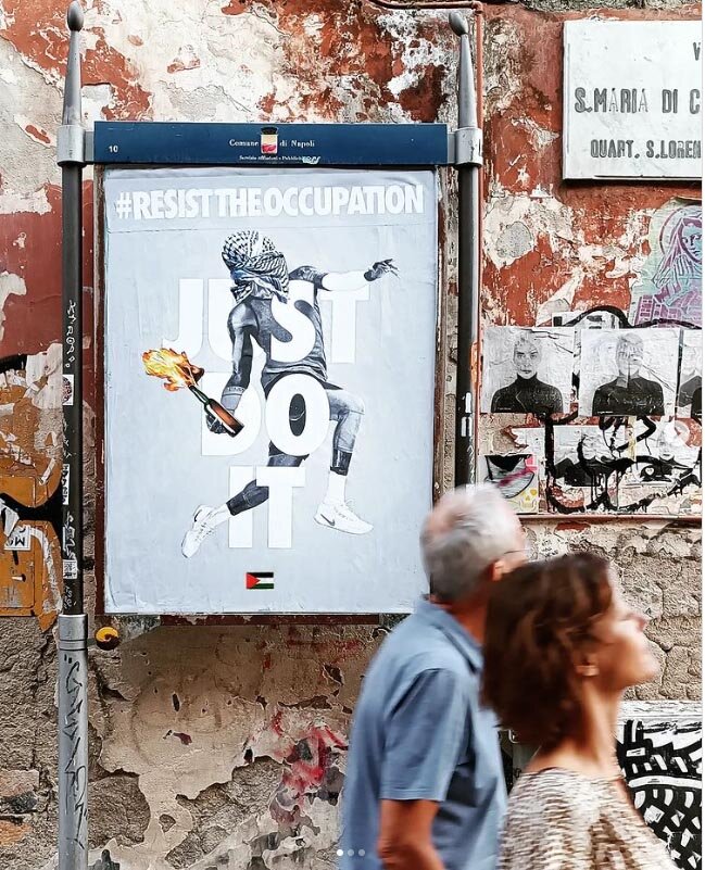 آرمان فلسطین، بر دیوارهای اروپا