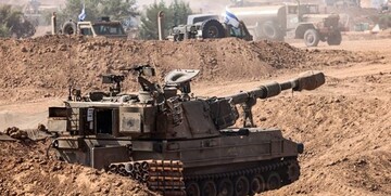 لحظه ورود تانک‌های اسرائیلی به گذرگاه رفح | ویدئو