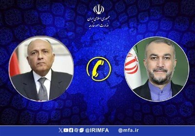 وزرای خارجه ایران و مصر
