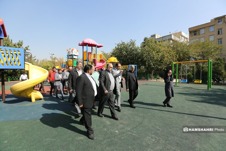 افتتاح پروژه های عمرانی و ترافیکی شهرداری منطقه ۱۴