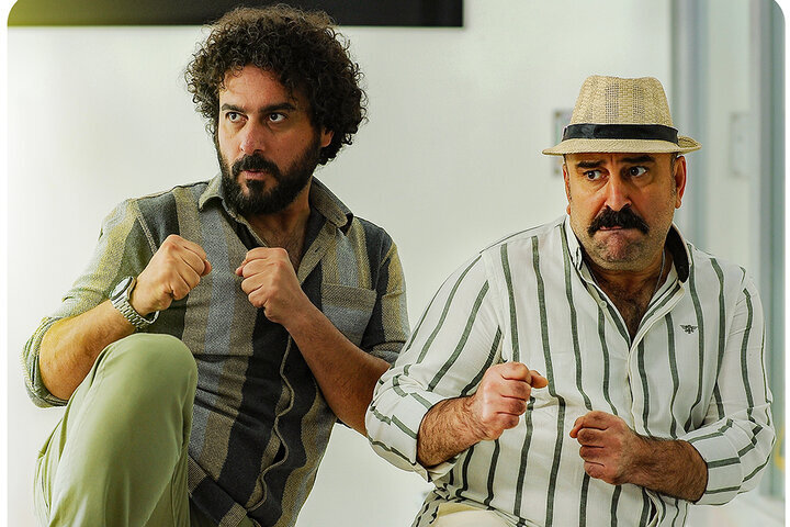 تصویر دیده نشده بازیگر پایتخت در یک فیلم سینمایی | میدونی با شش میلیون یورو، چندتا شست میشه خرید!؟