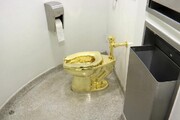 عکس | جزئیات تازه از سرقت توالت ۶ میلیون دلاری !