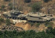 ببینید | لحظه هدف قرار دادن تانک مرکاوا-۴ ارتش صهیونیستی در غزه