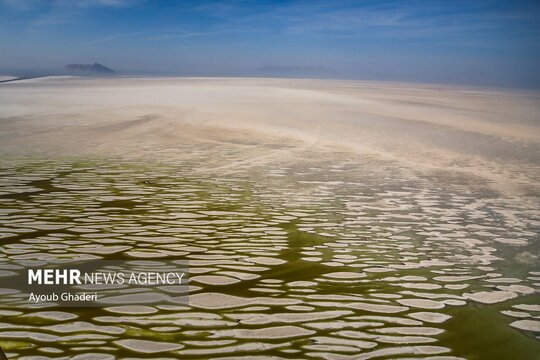 دریاچه خشک شده ارومیه