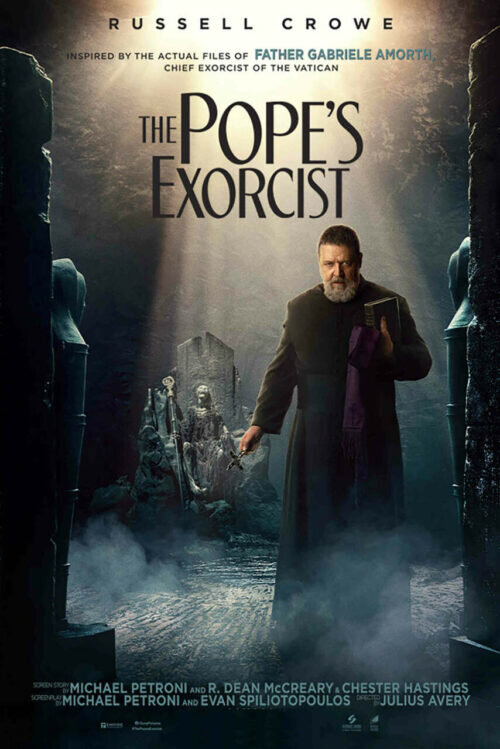 راسل کرو، روحانی زمینی فیلم ترسناک «جنگیر پاپ» | راهنمای فیلمهای روز سینمای جهان