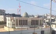 ببینید | هدف قرار دادن یک مسجد بزرگ در خان یونس توسط صهیونیست‌ها