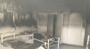 جزئیات آتش سوزی در یک مرکز درمانی در تهران