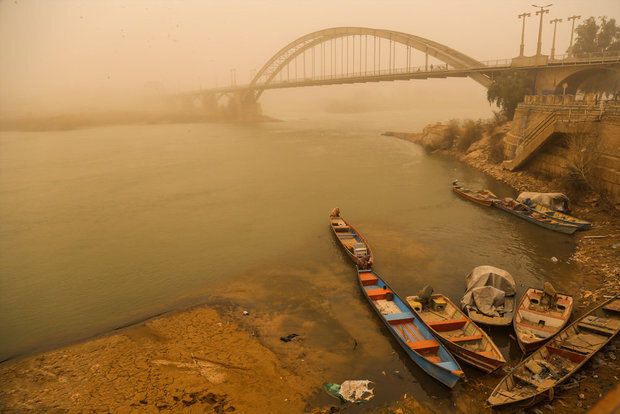 گردو غبار - گرد و خاك - خوزستان
