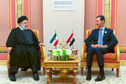 عکس | رئیسی و اسد دیدار کردند