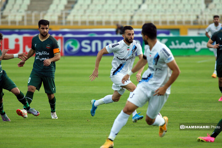 لیگ برتر فوتبال| تساوی شمس آذر قزوین و پیکان تهران