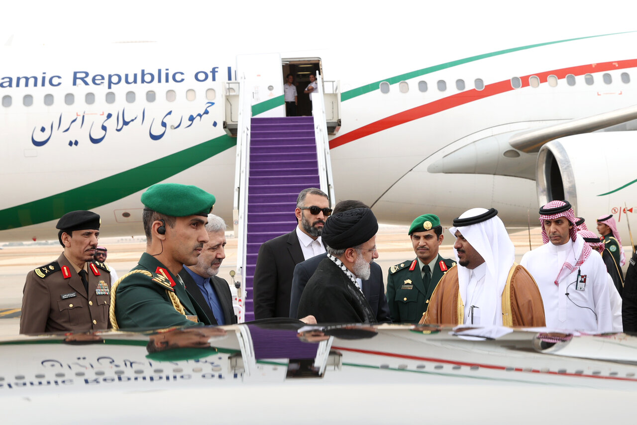 رئیسی وارد ریاض شد