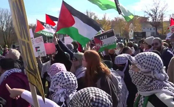 تظاهرات در حمایت از غزه