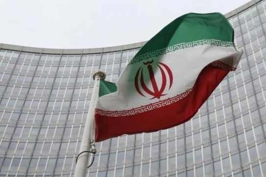 پرچم ایران در مقر سازمان ملل