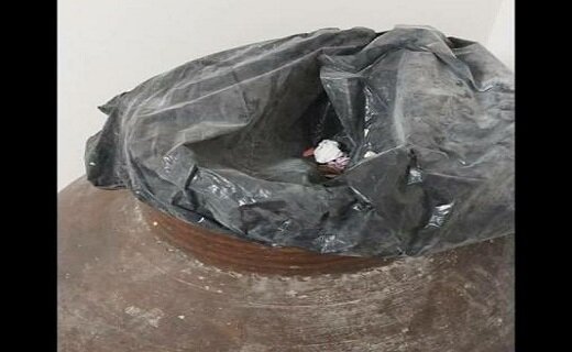 تصویری از خمره قدیمی که سطل آشغال یک موزه شد | این خمره متعلق به دوره مادهاست؟