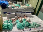 ده‌ها نوزاد در بزرگترین بیمارستان غزه گرفتار شده اند