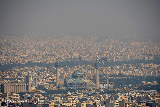 آلودگی هوای اصفهان در حالت هشدار