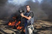ببینید | خبرنگاران غزه در این شرایط مشغول کارند