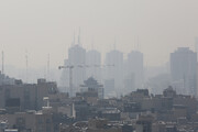 آخرین تصاویر از آلودگی هوای تهران در ۲۴ آبان | شهر زیر دود غلیظ