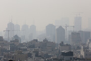 صدور هشدار قرمز برای آلودگی هوای تهران