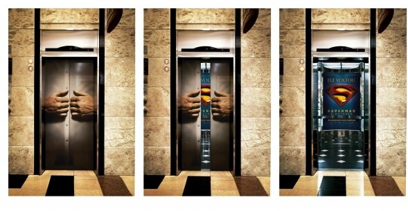 تصاویری جذاب از تبلیغات محیطی خارقالعاده فیلمها | ایدههای ساده اما جالب فیلمهایی مثل «بیل را بکش»، «بتمن میآغازد» و...