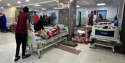 ببینید | تصاویر آخرالزمانی از بیمارستان شفا غزه قبل از تخلیه اجباری