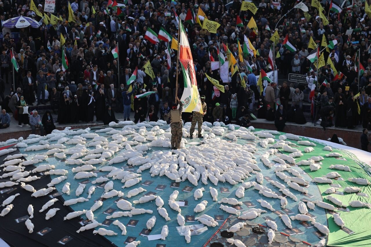 روایتی خواندنی از راهپیمایی ضدصهیونیستی مردم تهران