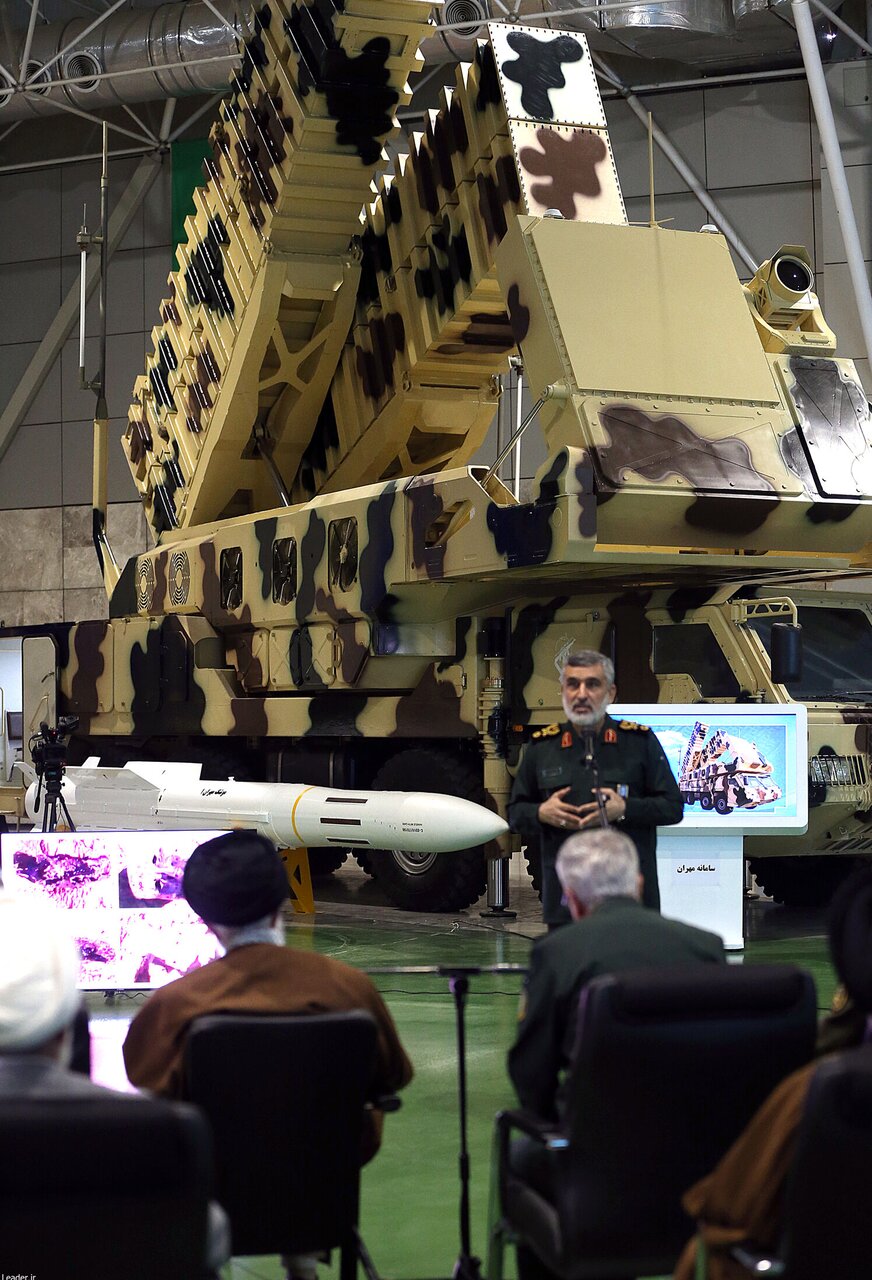 تصاویر ؛ دستاوردهای جدید هوافضای سپاه را بیشتر بشناسید | «مهران» پدافند ۳۲۰ کیلومتری ایران