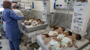 تلخ‌ترین تصاویر از غزه ؛ ۳۱ نوزاد نارس به جنوب غزه منتقل شدند