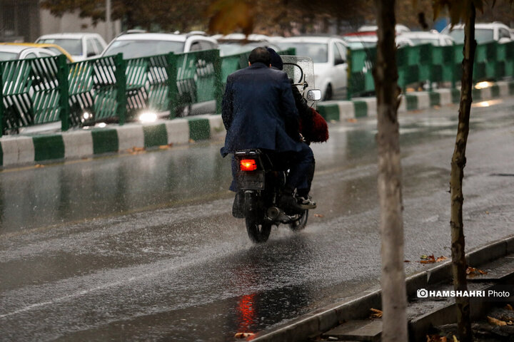 باران به پایتخت رسید