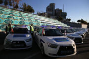 تصاویر | حضور متفاوت خودروهای پلیس در شهرک آزمایش